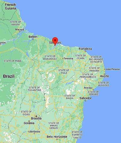 Sao Luís, ubicación en el mapa