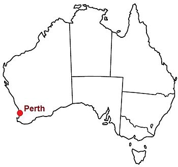 Perth, donde está