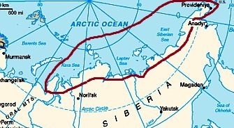 Siberia, zonas de clima ártico y subártico