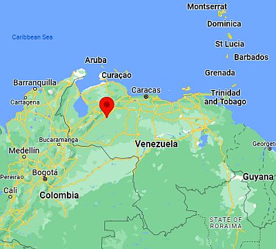 Guanare, ubicación en el mapa
