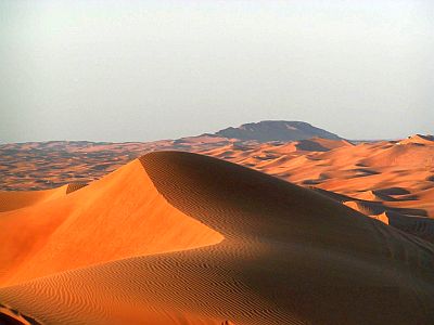 Dunas de arena, Emiratos