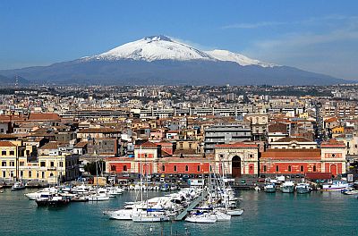 Etna visto desde Catania