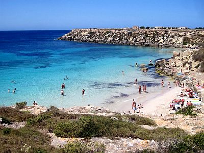 Favignana, Cala azzurra