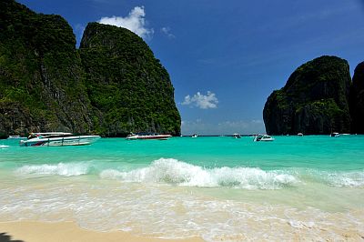 The Beach, Maya Bay, isla Koh Phi Phi Leh