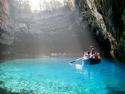 Cefalonia, cueva de Melissani