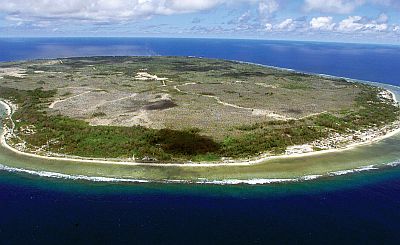 Nauru desde lo alto