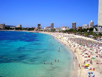 Palma de Mallorca, playa