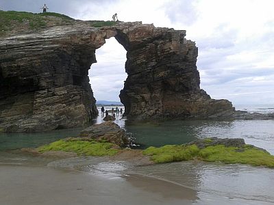 Praia das catedrais