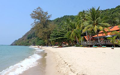 White sand beach, Ko Chang