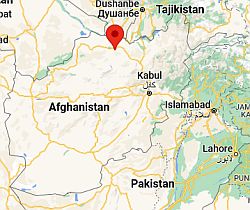 Mazar-e Sarif, ubicación en el mapa