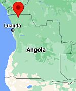 Mbanza-Kongo, ubicación en el mapa