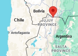 La Quiaca, ubicación en el mapa