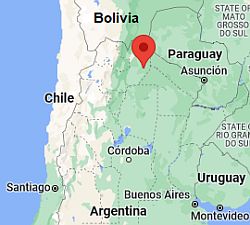 Rivadavia, ubicación en el mapa