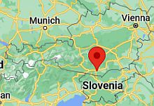 Klagenfurt, ubicación en el mapa