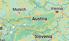 Viena, ubicación en el mapa