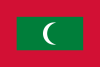 Bandera - Maldivas