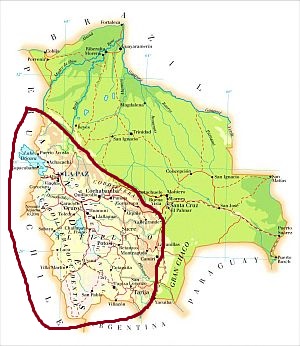 Clima de los Andes bolivianos