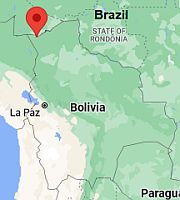 Cobija, ubicación en el mapa