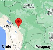 Cochabamba, ubicación en el mapa
