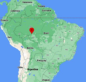 Porto Velho, ubicación en el mapa