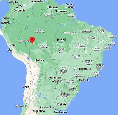 Rio Branco, ubicación en el mapa