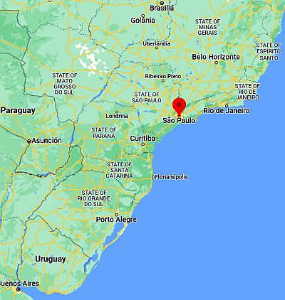 San Pablo, ubicación en el mapa