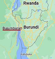 Buyumbura, ubicación en el mapa
