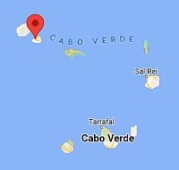 Mindelo, ubicación en el mapa