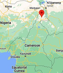 Maroua, ubicación en el mapa