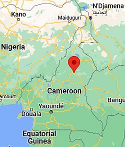 Ngaoundéré, ubicación en el mapa