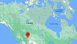Calgary, ubicación en el mapa