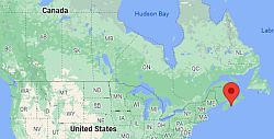 Halifax, ubicación en el mapa