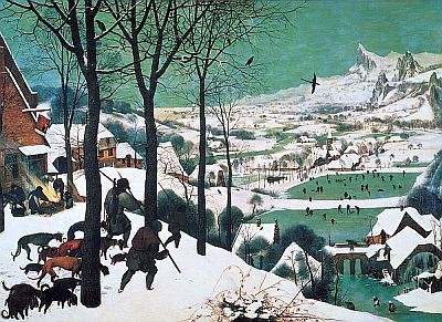 Pieter Brueghel el Viejo - Cazadores en la nieve, 1565
