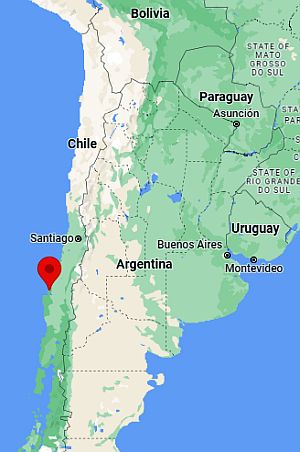Concepción, ubicación en el mapa