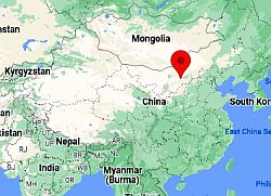 Baotou, ubicación en el mapa