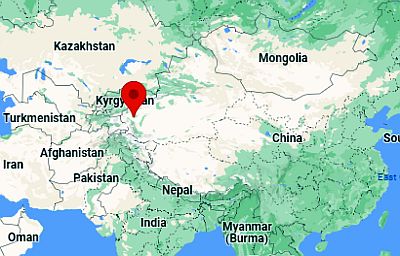 Kasgar, ubicación en el mapa