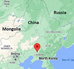 Shenyang, ubicación en el mapa