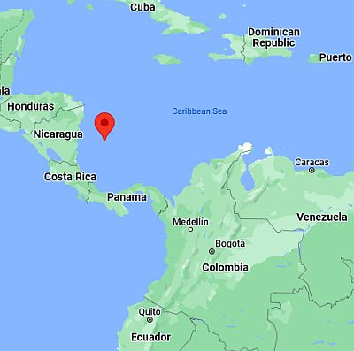 San Andrés, ubicación en el mapa