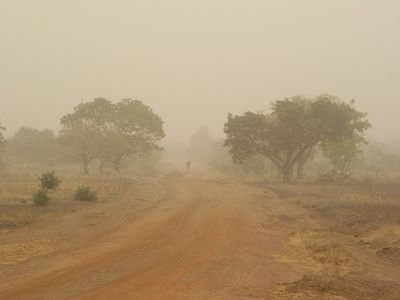 Harmattan en Costa de Marfil