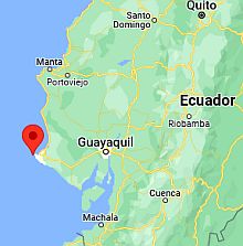 Salinas, ubicación en el mapa