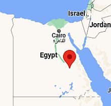 Luxor, ubicación en el mapa