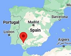 Sevilla, ubicación en el mapa