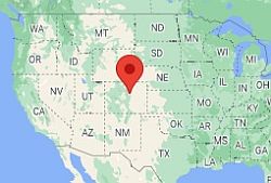 Denver, ubicación en el mapa