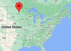 Fargo, ubicación en el mapa