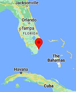 Miami, ubicación en el mapa