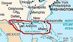 Golfo de México y Florida