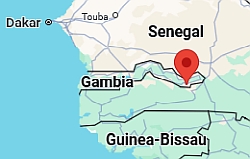 Basse Santa Su, ubicación en el mapa