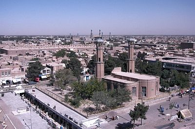 Herāt, vista desde lo alto