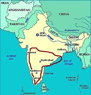 India del centro-sur