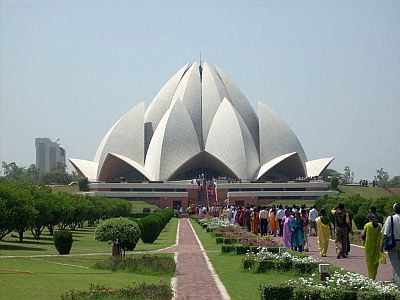 Nueva Delhi, templo del loto